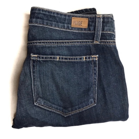 Paige Dark Wash Skinny Jean size 27 - Picture 7 of 7